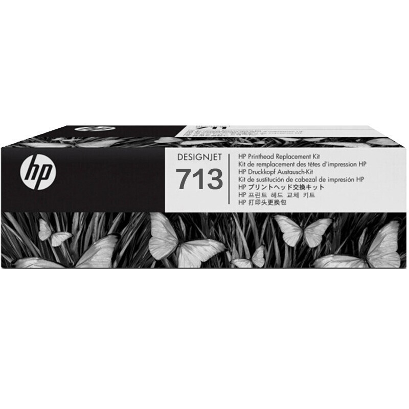 惠普（HP） 3ED58A 713号打印头 适用于惠普T650机器 712彩色3色墨盒 原装墨盒